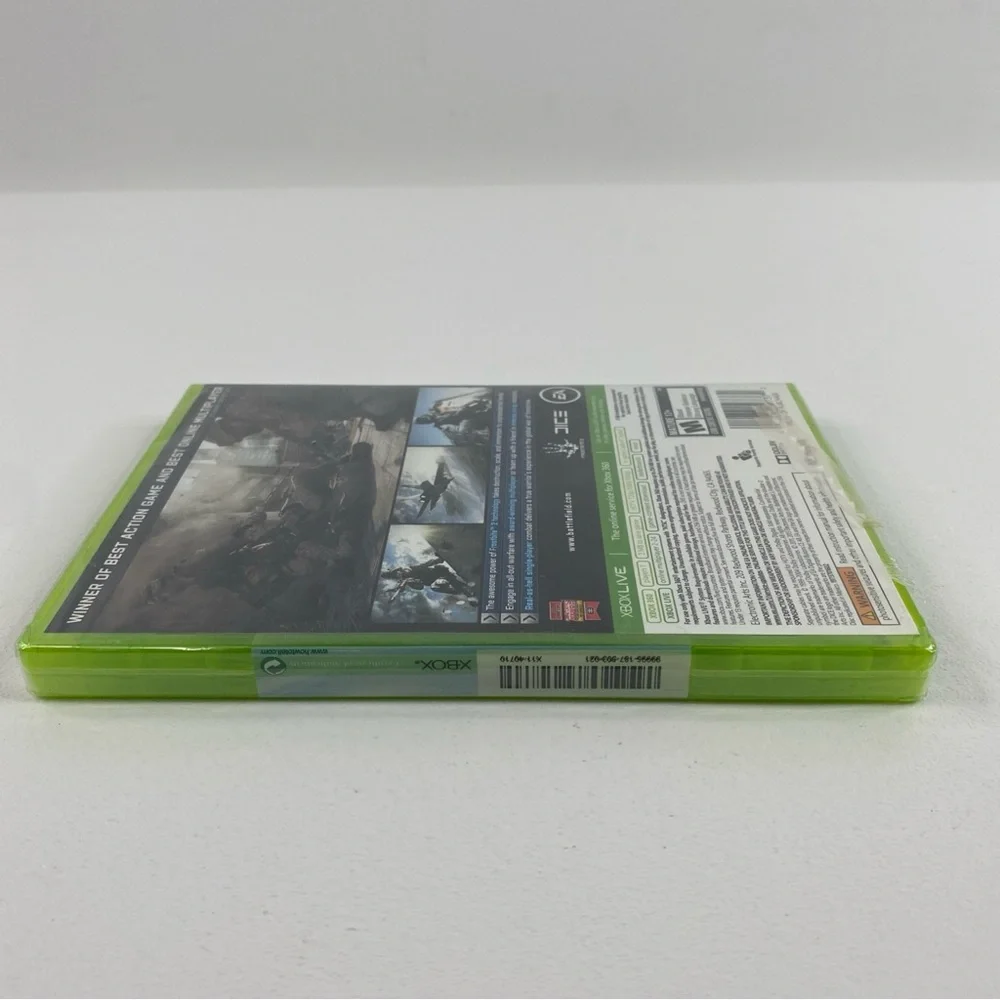 BATTLEFIELD 3 Microsoft Xbox 360 SEALED Dice EA 2011 Mature XBOX Live